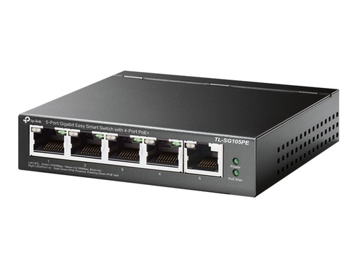 [3934992] Switch Easy Smart 5 ports Giga dont 4 PoE+ 65 W