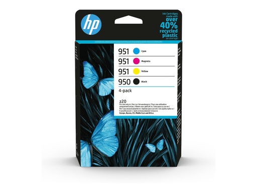 [3935551] HP 950 Black 951 CMY Original Ink