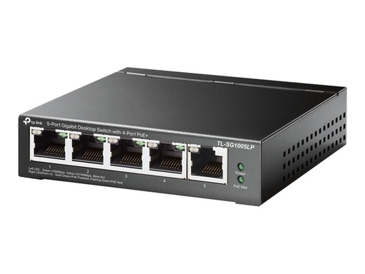 [3935855] TP-LINK TL-SG1005LP 5P Gb Switch 4P PoE+