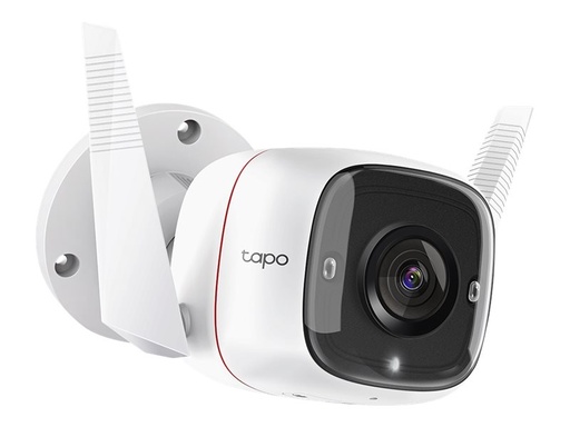 [TAPOC310] Caméra de sécurité Tapo WiFi Extérieure 3MP stockage 128Go 2.4GHz 2 antennes ext