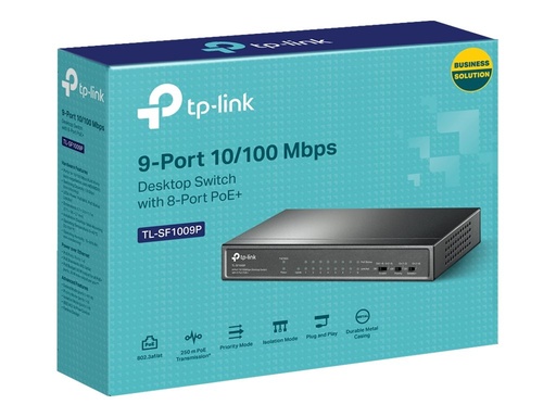 [3958481] Switch 8 ports 10/100 POE+ 65 W