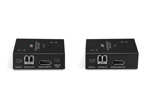 [LINAVI39376] Kit extender KVM DisplayPort 1.2 & USB sur fibre optique, 300m
