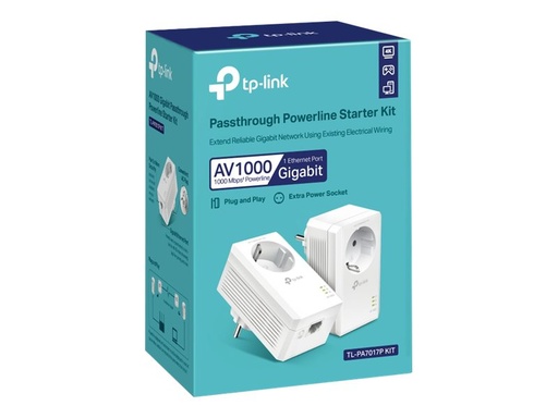 [4002389] TP-LINK AV1000 Gigabit Passthrough PW