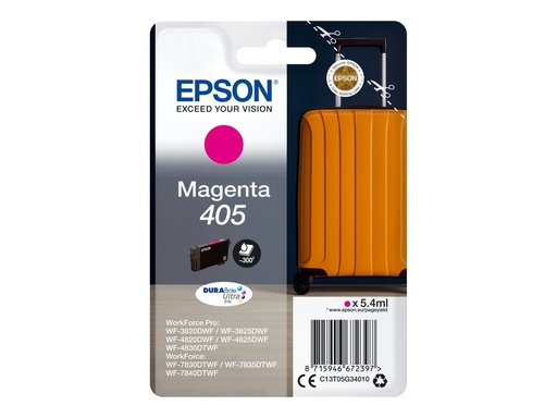 [4006917] EPSON 2LB Singlepack Magenta 405 w/s