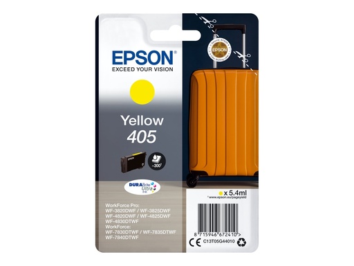 [EPST05G440] EPSON encre Yellow 5.4ml DURABrite Ultra Valise : 405/405XL