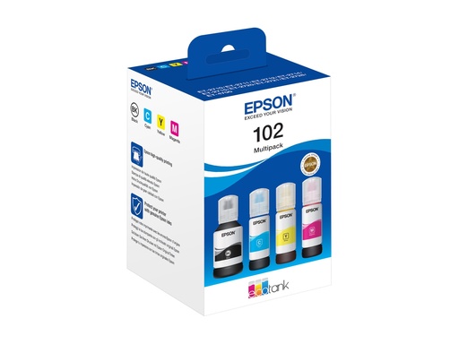 [EPST03R640] EPSON 102 EcoTank 4-colour Multipack