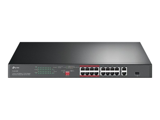 [4032346] Switch 19" 16 ports 10/100 POE+ 150 W + 2 Giga