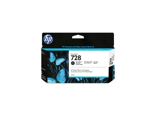 [4032701] HP 728 130-ml Matte Black DesignJet Ink