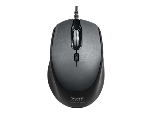 [4036345] Souris filaire Office Silent Pro noir USB A&C