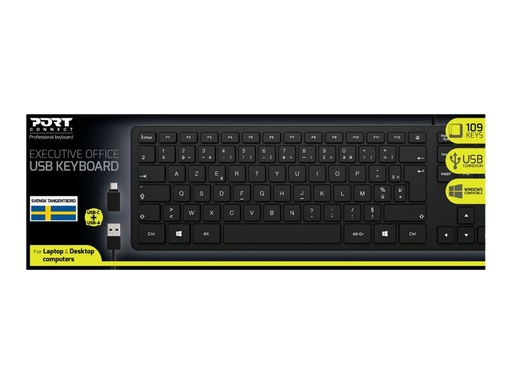 [4036355] PORT DESIGNS Office Keyboard Exec SW