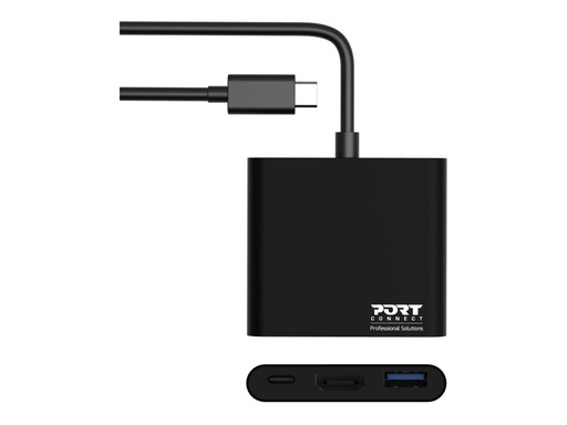 [4036410] Docking Mini Type C HDMI + USB3 + USB C PD