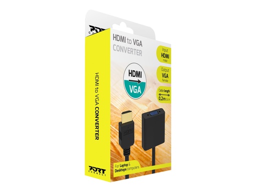 [4036415] PORT DESIGNS Converter HDMI to VGA