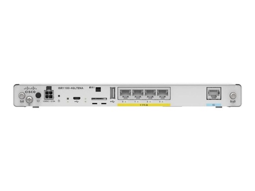 [4056602] CISCO ISR1100 4 Eth LAN WAN 1 LTE 4G RAM