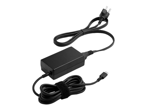 [HPCA1P3K6AA] HP-C Chargeur USB-C LC 65 W - Adaptateur AC, C ble USB-C, 1 cordon d'alimentatio