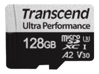 [4087037] TRANSCEND 128Go microSD w/ adapter UHS-I