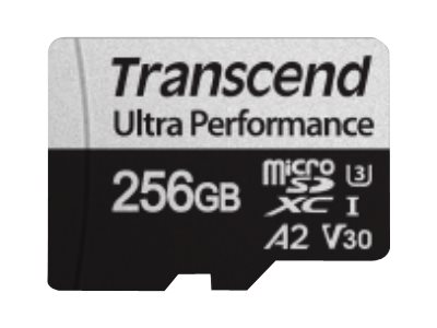 [4087038] TRANSCEND 256Go microSD w/ adapter UHS-I
