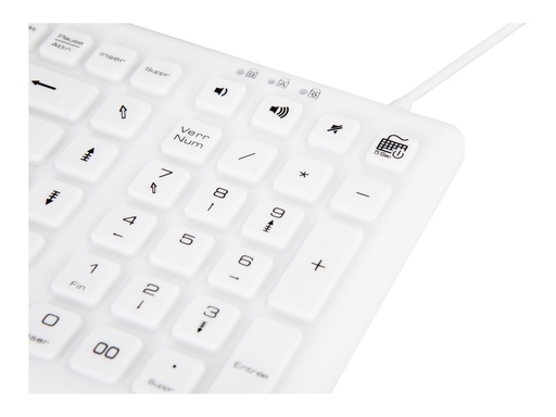 [4096776] URBAN FACTORY USB wired keyboard ABS