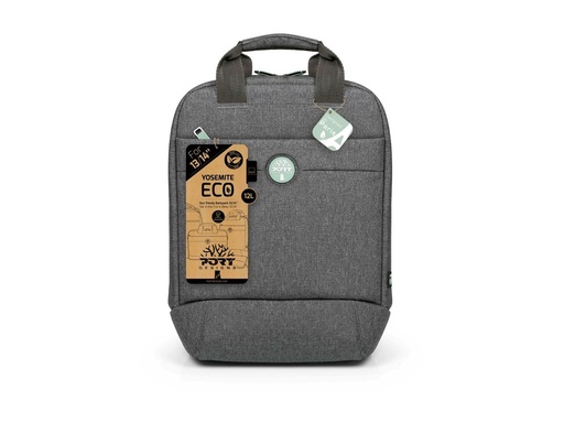 [4100959] PORT DESIGNS Eco Backpack 13/14p Grey