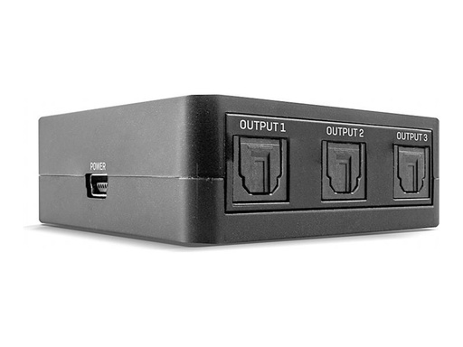 [LINAVI70480] Splitter Audio Numérique TosLink (Optique) 3 Ports