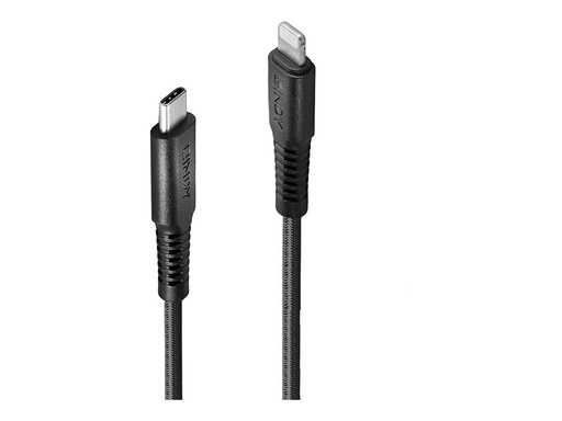 [LINCAB31285] C ble renforcé USB type C vers Lightning, charge & synchro, 0.5m