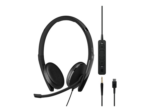 [4126494] Casque binaural Adapt 165 USB-C/jack ctr UC &Teams