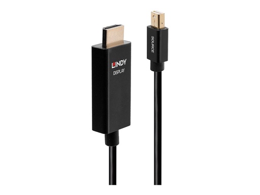 [LINCAB40922] C ble actif Mini DisplayPort vers HDMI avec HDR, 2m
