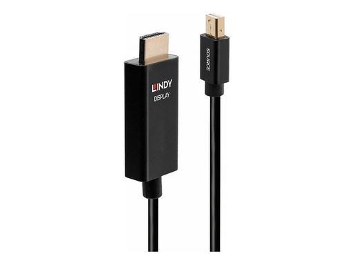 [LINCAB40923] C ble actif Mini DisplayPort vers HDMI avec HDR, 3m