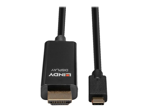 [LINCAB43317] C ble adaptateur USB Type C vers HDMI 4K60 avec HDR, 10m