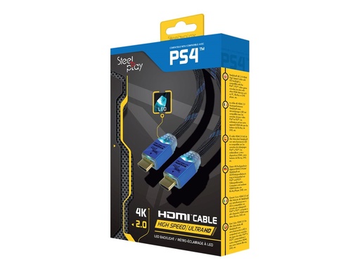 [4136471] LEXIP X STEELPLAY 4K HDMI HS Cable 2m