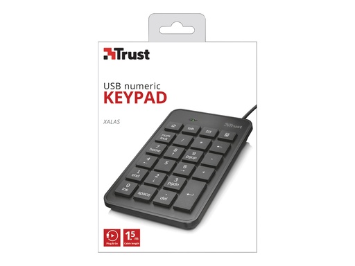 [4138084] TRUST Pavé numérique filaire XALAS USB