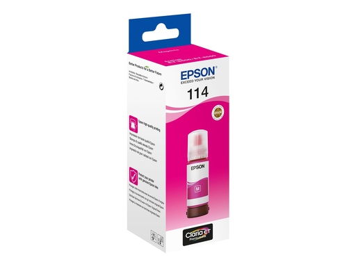 [EPST07B340] EPSON Bouteille encre Ecotank 114 Magenta 70ml