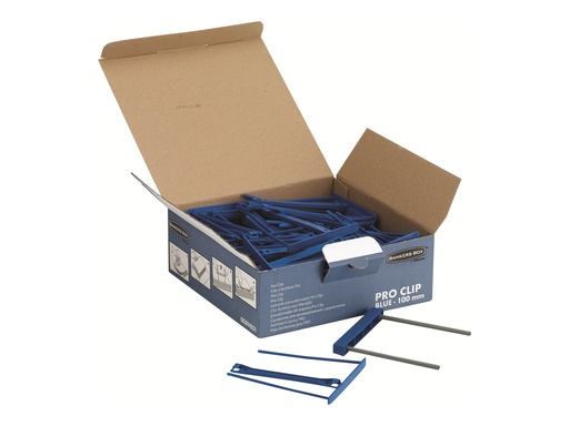 [FELLACC0089801] Fellowes BB PRO CLIP - BLUE 50PK 0089801