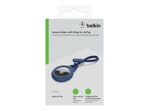 [6394941] BELKIN AirTag Holder with Strap Blue