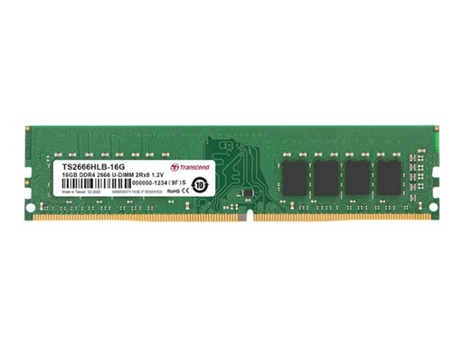 [4256101] TRANSCEND 16Go JM DDR4 3200MHz U-DIMM