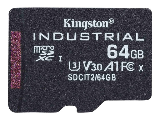 [6880366] KINGSTON 64Go microSDXC Industrial C10