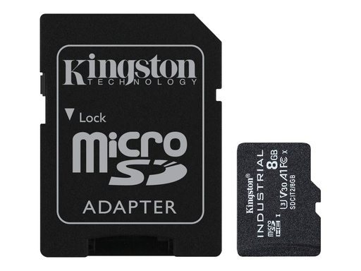 [6880373] KINGSTON 8Go microSDHC Industrial C10