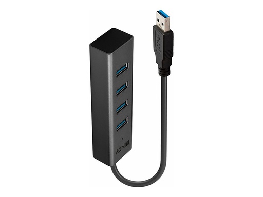 [4386496] LINDY 4 Port USB 3.0 Hub