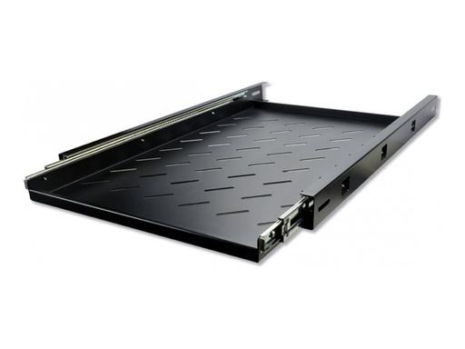 [9338757] MCL 19p 1U black sliding tray for rac