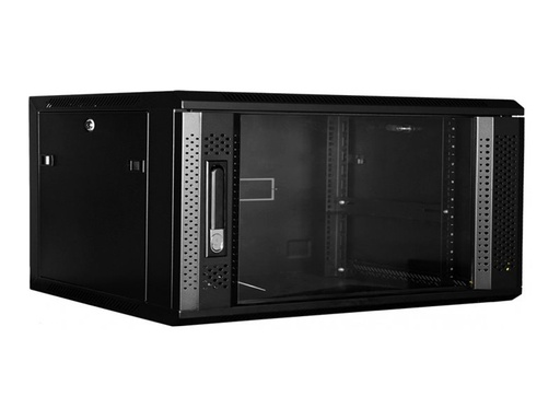 [9338772] MCL 19p cabinet 6U depth 600 - Black