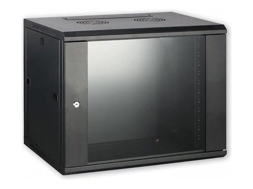 [7295162] MCL 19p cabinet 12U depth 600 - Black