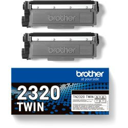 [4431087] Pack de 2 toners noir TN2320