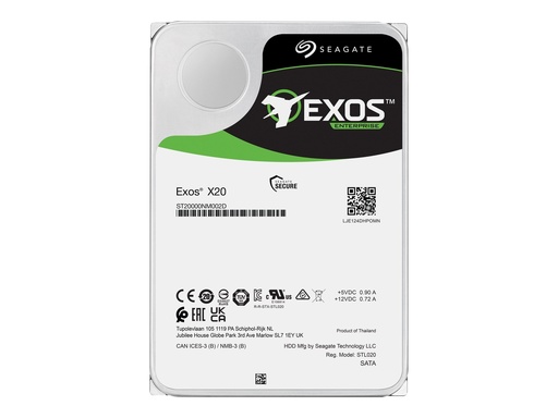 [4488622] SEAGATE Exos X20 18To 3.5p