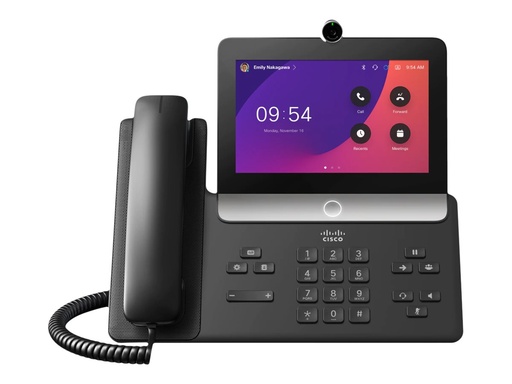 [46335323] CISCO Video Phone 8875 Carbon Black