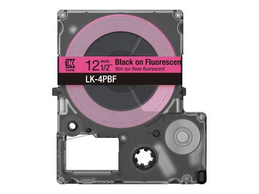 [46336719] EPSON Colour Tape Fluorescent Pink/Black