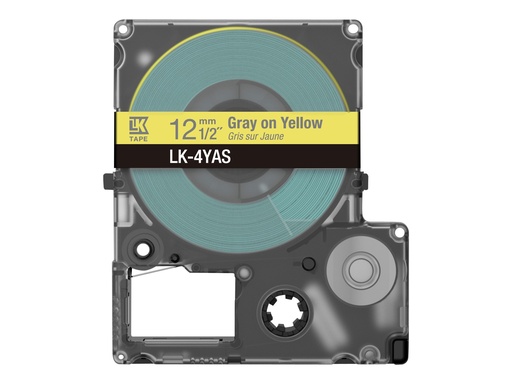 [46336723] EPSON Colour Tape Yellow/Grey 12mm 8m