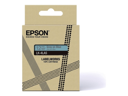 [46336725] EPSON Colour Tape Blue/Grey 12mm 8m