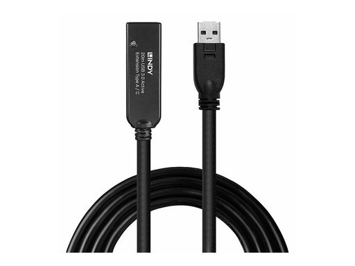 [46340067] LINDY 20m USB 3.0 Active Extension Type