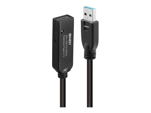 [46340068] LINDY 10m USB 3.0 Active Extension Type