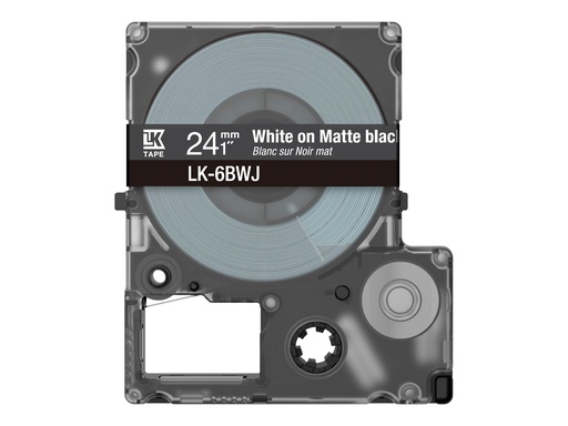 [46371897] EPSON Matte Tape Black/White 24mm 8m