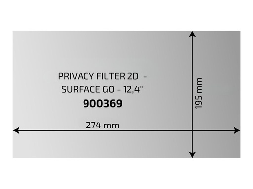 [46387653] PORT DESIGNS Privacy Filter 2D